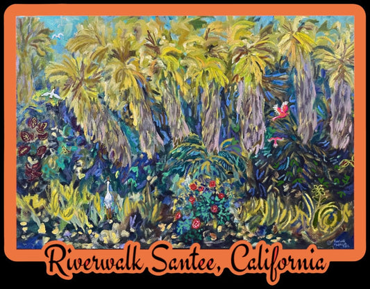 Magnet - Location Series - Riverwalk Santee California